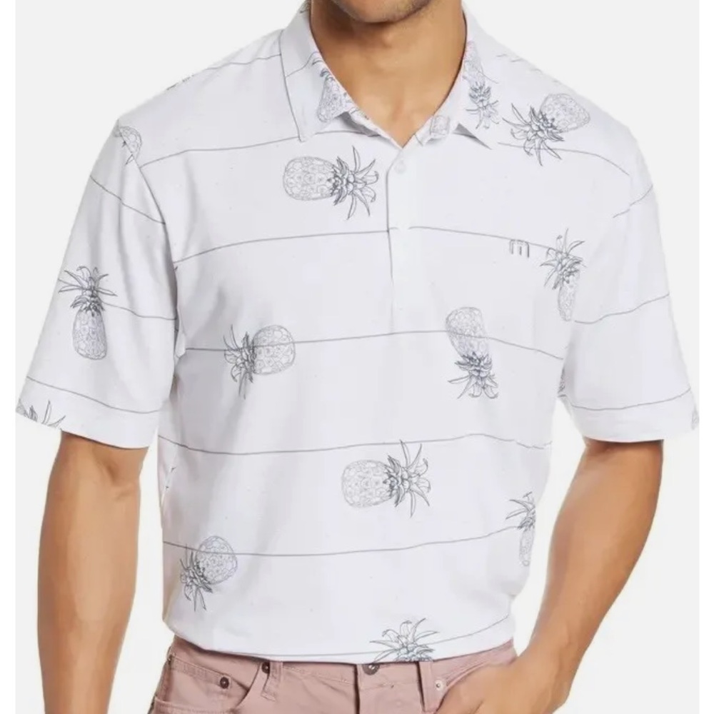 Travis Mathew Pineapple Polo - Size XL